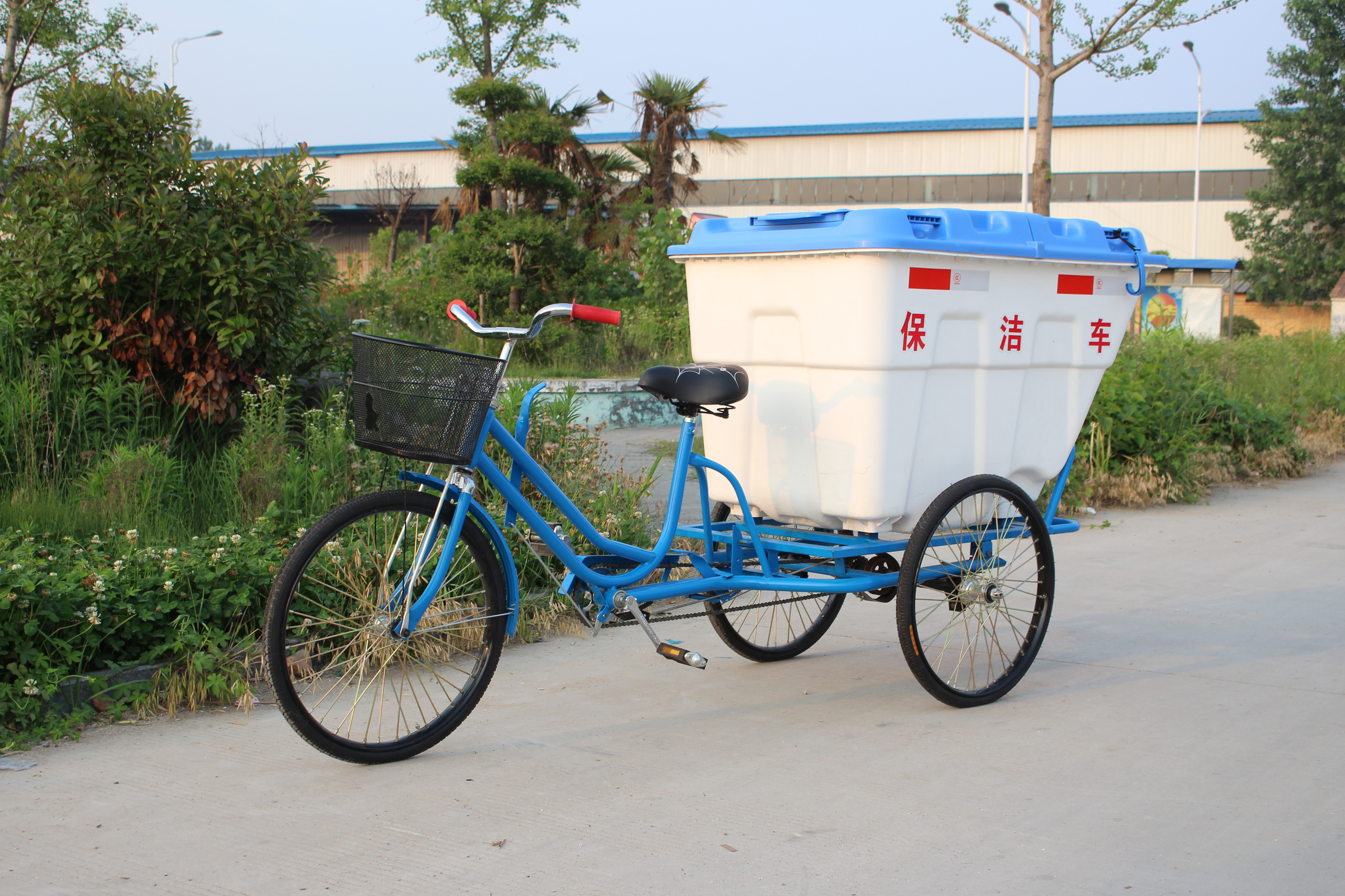 DG3500JD     腳蹬三輪保潔車(chē) 500L塑料桶